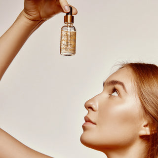 Set duo Firm & Flawless - primer, fond de ten, concealer Magic Touch, 30 ml & Super Serum 24K Gold & Peptide, 30 ml, BioBalance, 2 articole