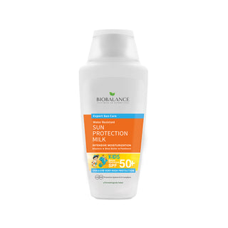 Lapte protectie solara pentru copii SPF 50+, protectie foarte inalta UVA & UVB, Bio Balance, 150 ml