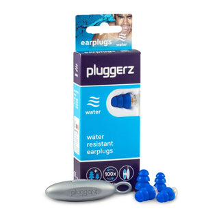 Dopuri de urechi din silicon pentru inot, Pluggerz Water, 4 bucati