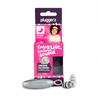 Dopuri de urechi din silicon pentru somn linistit, Pluggerz Enjoy Sleep, 2 bucati