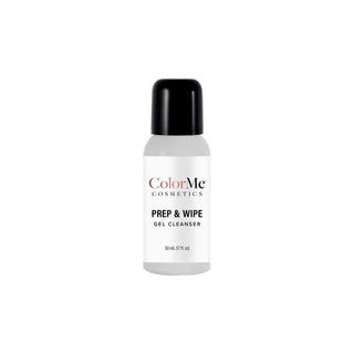 Solutie de curatare si degresare pentru oja semipermanenta, Prep & Wipe Gel Cleanser, ColorMe Cosmetics, 50 ml