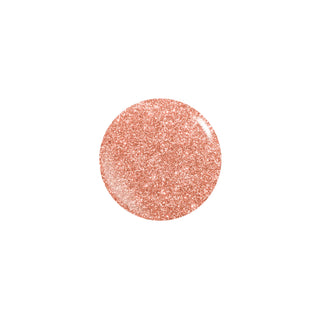 Oja semipermanenta transparenta, cu sclipici, vegana & fara HEMA, nuanta Rose Bubbles, ColorMe Cosmetics, 10 ml