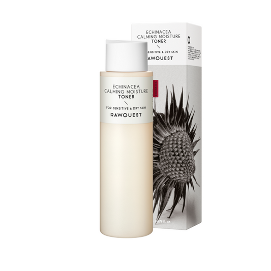 Toner calmant si hidratant cu echinacea, pentru piele sensibila & uscata, Rawquest, 200 ml