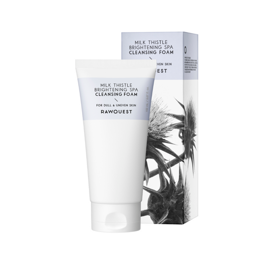 Spuma de curatare cu armurariu pentru luminozitatea tenului tern, cu ton neuniform, Brightening SPA, Rawquest, 150 ml