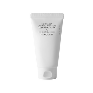 Spuma de curatare calmanta si hidratanta cu echinacea, pentru piele sensibila & uscata, Rawquest, 150 ml