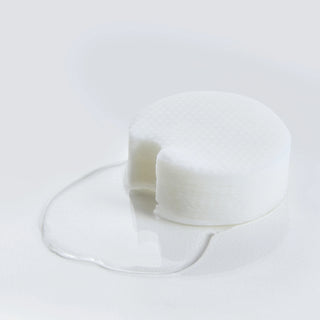 Dischete pentru curatarea delicata a tenului, cu efect exfoliant si hidratant, Daily Derma, Nightingale, 270 ml/ 70 dischete