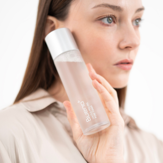 Lotiune tonica exfolianta pentru pori dilatati, cu extract de cactus, Bueno, 150 ml