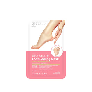 MADFORCOS Silky Smooth Foot masca exfolianta pentru talpi, exfoliere blanda & hranire, 40 ml