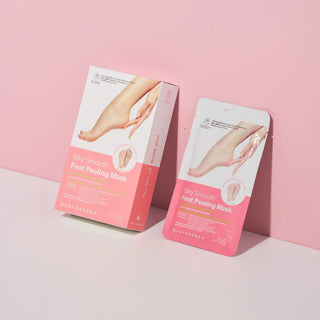 MADFORCOS Silky Smooth Foot masca exfolianta pentru talpi, exfoliere blanda & hranire, 40 ml