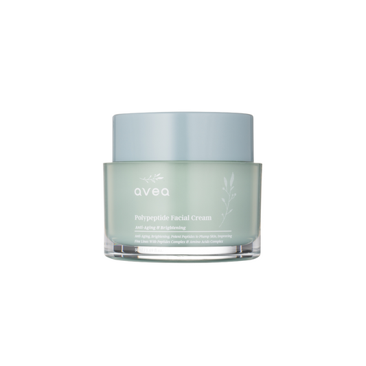 Crema pentru fata cu polipeptide, cu efect anti-aging & iluminare, Avea, 50 ml