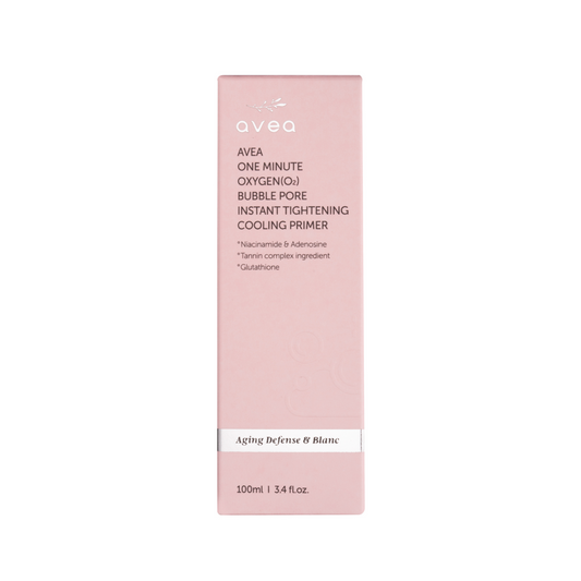 Primer cu bule de oxigen, cu efect instant de lifting, racoritor si de minimizare a porilor, Avea One Minute Oxygen (O2), Avea, 100 ml