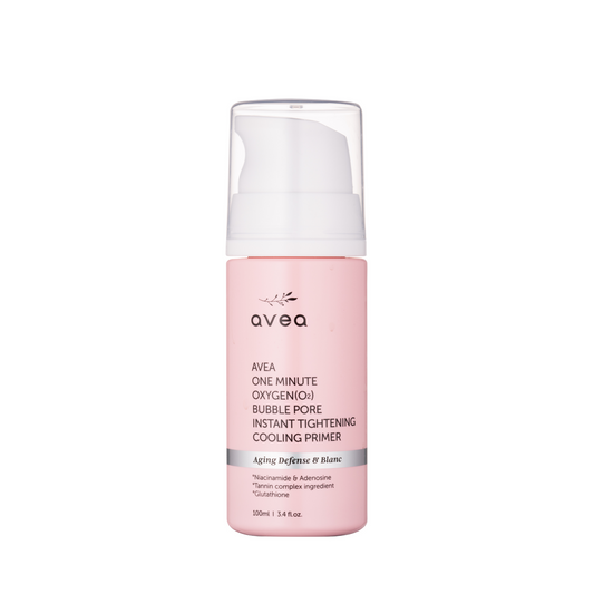 Primer cu bule de oxigen, cu efect instant de lifting, racoritor si de minimizare a porilor, Avea One Minute Oxygen (O2), Avea, 100 ml