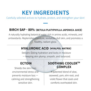 Ser hidratant cu ectoina + suc de mesteacan alb, hydration texture serum, Slowpure, 50 ml