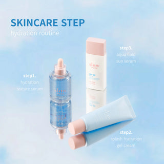 Ser hidratant cu ectoina + suc de mesteacan alb, hydration texture serum, Slowpure, 50 ml