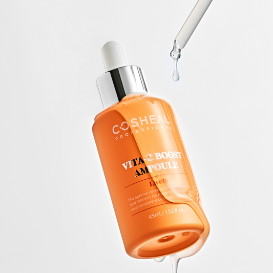 Ser iluminator cu vitamina C si vitamina B3, VITA-C Boost Ampoule, Lively, Cosheal Professional, 45 ml