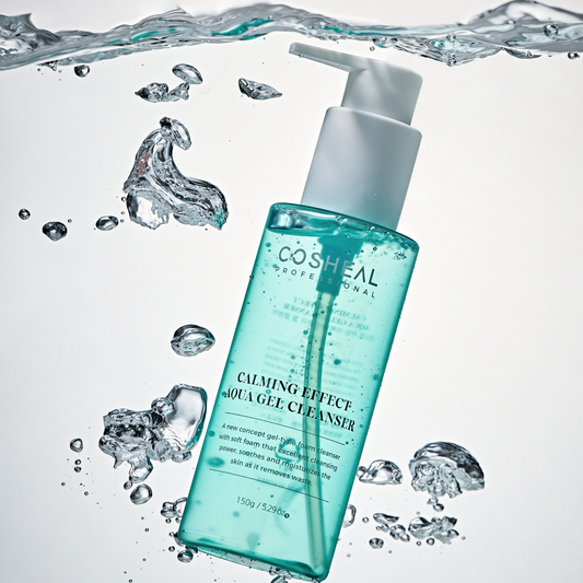Gel de curatare cu efect calmant, cu Centella Asiatica, Lactobacillus si ulei de jojoba, Aqua Gel Cleanser, Cosheal Professional, 150 ml