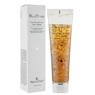 Gel de curatare subacidic cu petale de trandafir, pentru controlul sebumului, Pure Moonlight Rose Floral Cleanser, Bueno, 150 ml