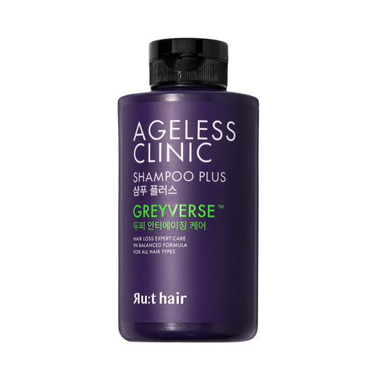 Sampon impotriva incaruntirii si caderii parului Ageless Clinic Shampoo Plus, Rut Hair, 300 ml