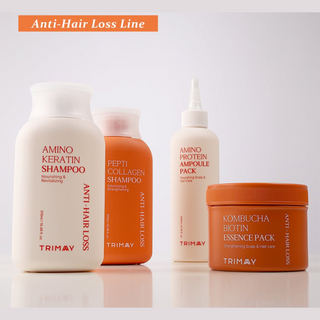 Sampon impotriva caderii parului, fortifiant si volumizant, cu Pepti Collagen, Trimay, 310 ml