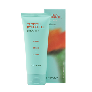 Crema hidratanta pentru corp, cu vitamine si colagen, Tropical Bombshell, Trimay, 200 ml