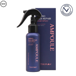 Ser concentrat leave-in tip spray cu proteine de matase, peptide si amino acizi pentru parul uscat sau deteriorat, Amino Silk Repair, Trimay, 100 ml