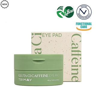 Patch-uri pentru ochi, cu cafeina, Gluta Ci Caffeine Eye Pad, Trimay, 80 g