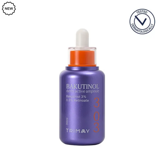 Ser antirid cu 3% bakuchiol & 0.3% Retinoate, Bakutinol Derm Active, Trimay, 30 ml