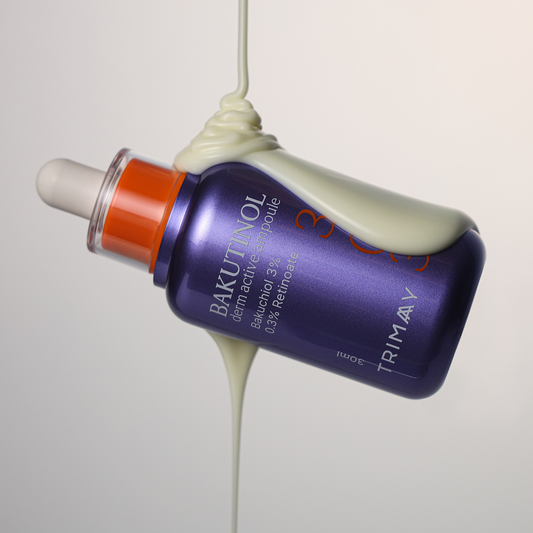 Ser antirid cu 3% bakuchiol & 0.3% Retinoate, Bakutinol Derm Active, Trimay, 30 ml