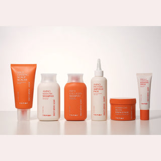 Exfoliant pentru scalp pe baza de sare, cu ginseng si complex de fermenti, pentru curatare profunda, Salt Ginseng Anti-Hair Loss Salp Scaler, Trimay, 180 ml