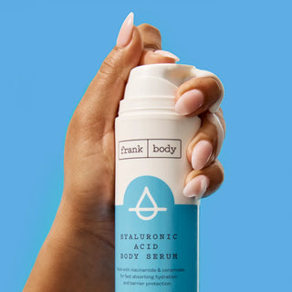 Ser pentru corp Hyaluronic Acid, cu niacinamide & ceramide, efect hidratant si de protective a pielii, Frank Body, 140 ml