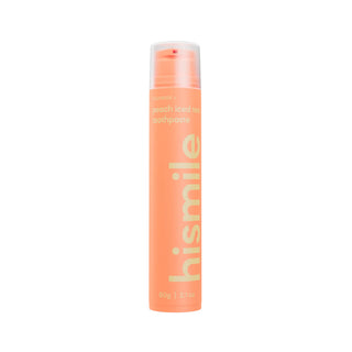 Pasta de dinti cu fluor si aroma de piersica, Peach Iced Tea, Hismile, 60 g
