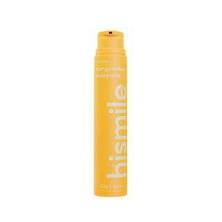 Pasta de dinti cu fluor si aroma de mango, Mango Sorbet, Hismile, 60 g