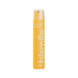 Pasta de dinti cu fluor si aroma de mango, Mango Sorbet, Hismile, 60 g