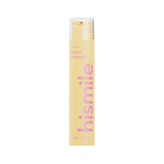 Pasta de dinti cu fluor si aroma de banane, Banana, Hismile, 60 g