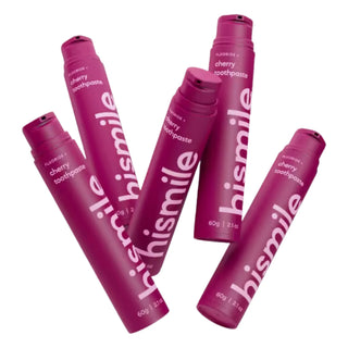 Pasta de dinti cu fluor si aroma de cirese, Cherry, Hismile, 60 g