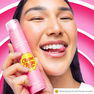 Pasta de dinti cu fluor si aroma de capsune & frisca, Chupa Chup Strawberry & Cream, Hismile, 60 g