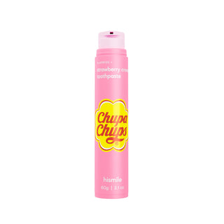 Pasta de dinti cu fluor si aroma de capsune & frisca, Chupa Chup Strawberry & Cream, Hismile, 60 g