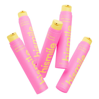 Pasta de dinti cu fluor si aroma de gogosi, Pink Donut, Hismile, 60 g