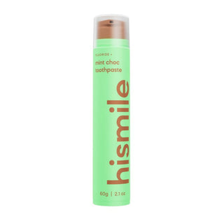 Pasta de dinti cu fluor si aroma de menta & ciocolata, Mint Choc, Hismile, 60 g