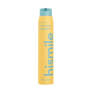 Pasta de dinti cu fluor si aroma de lamaie, Lemon Twist, Hismile, 60 g