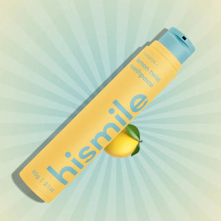 Pasta de dinti cu fluor si aroma de lamaie, Lemon Twist, Hismile, 60 g