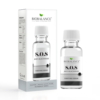 S.O.S Purifying Serum, Ser Purifiant Impotriva Punctelor Negre, Bio Balance, 20 ml