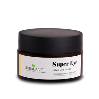 Super Eye Crema contur ochi, intensiv hidratanta, cu Colagen Hidrolizat 3% + Acid Hialuronic 1.5% + Vitamina C 0.5% Bio Balance, 20 ml