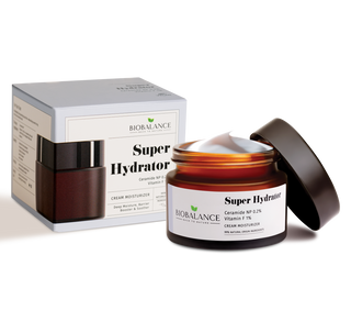 Super Hydrator Crema reparatoare intensiv hidratanta, cu Ceramide 0.2% + Vitamina F 1%, Bio Balance, 50 ml