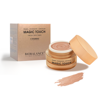 Magic Touch - Primer, fond de ten si anti-cearcan cu vitamina C, Bio Balance, 30 ml