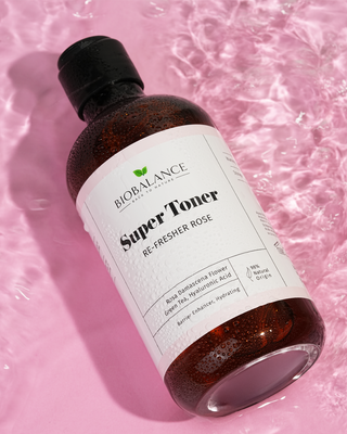 Super Toner Re-Fresher Rose, Hidratant si Fortifiant, pentru Toate Tipurile de Ten, Bio Balance, 250 ml