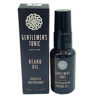 Ulei de Barba cu Ulei de Argan, Ulei de Jojoba, Babassu & Bergamot, Gentlemen's Tonic, 30 ml