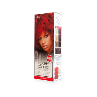 Flashy Colors Crimson, Nuantator semipermanent, roscat intens, 100% vegan, Neva, 100 ml