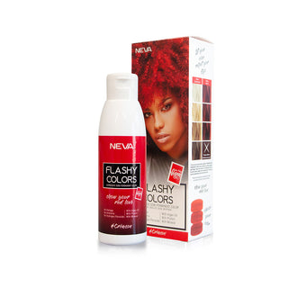 Flashy Colors Crimson, Nuantator semipermanent, roscat intens, 100% vegan, Neva, 100 ml