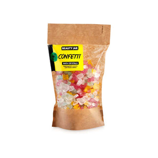 Cristale de baie revitalizante, Confetti, Beauty Jar, 600g